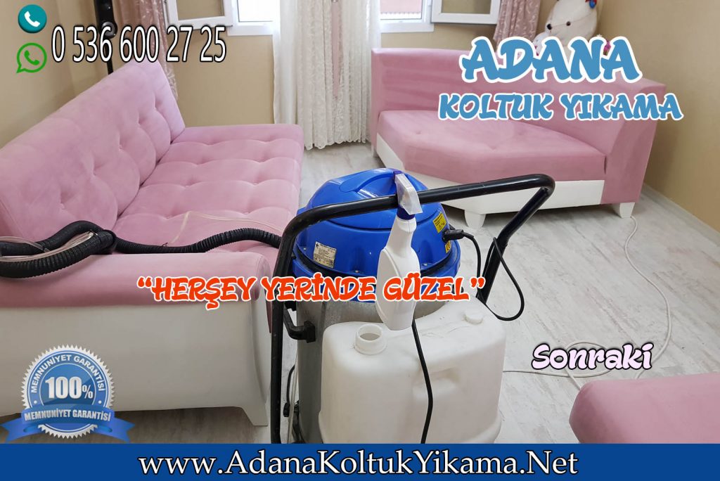 Adana Koltuk Yıkama - Pınar Mahallesi L Koltuk Yıkama