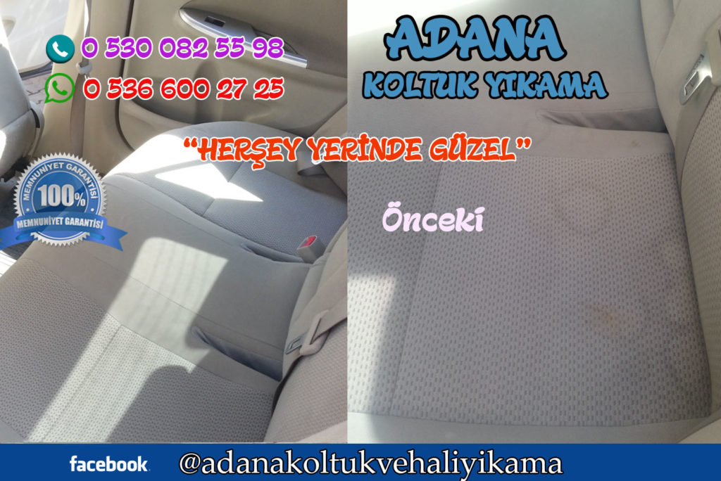 Adana Araç Koltuk Yıkama