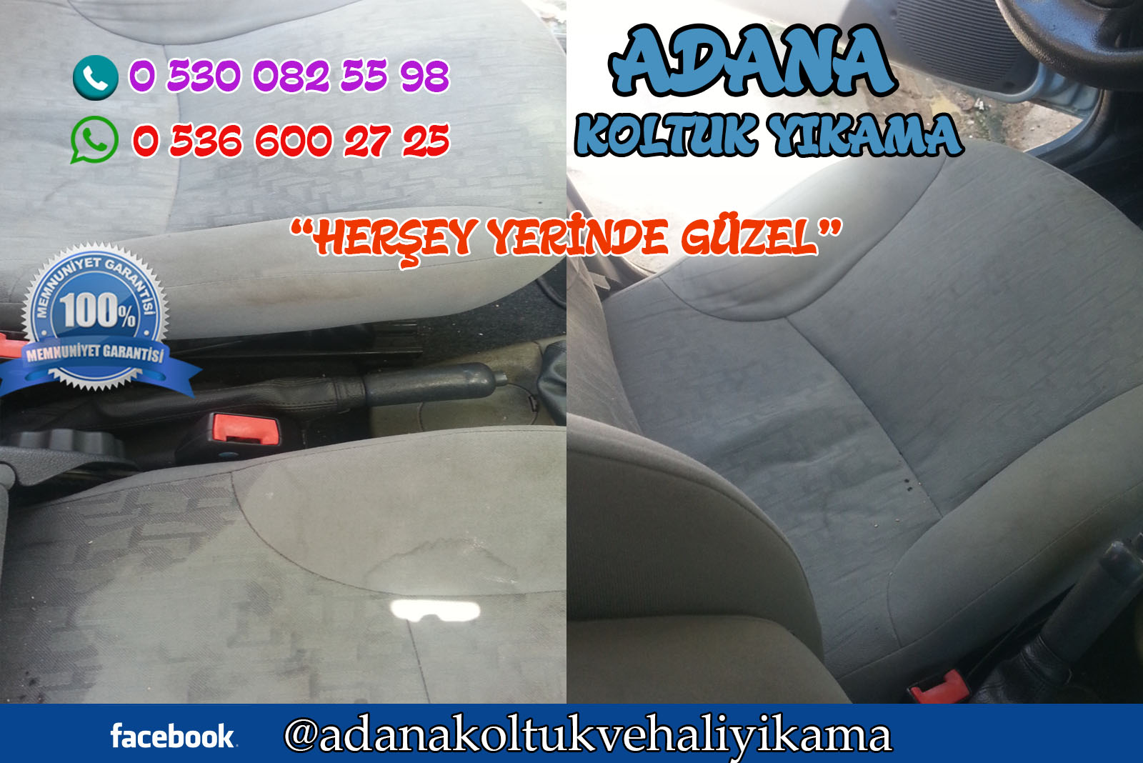 Araç Koltuk Yıkama ( Fiat Palio )