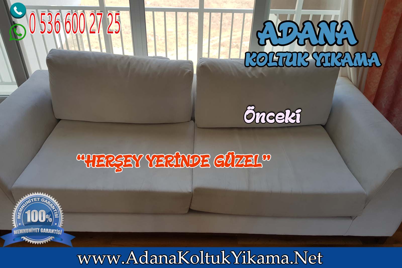 Adana 100 Uncu Yil Koltuk Yikama Adana Koltuk Yikama 0541 607 27 25