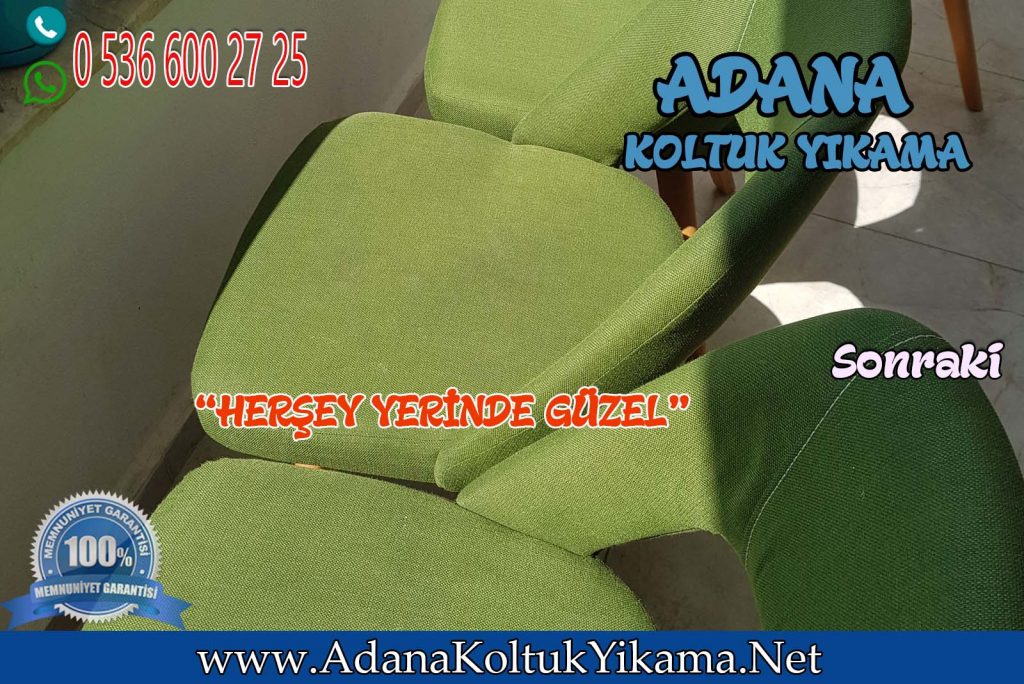 Adana Sandalye Yıkama