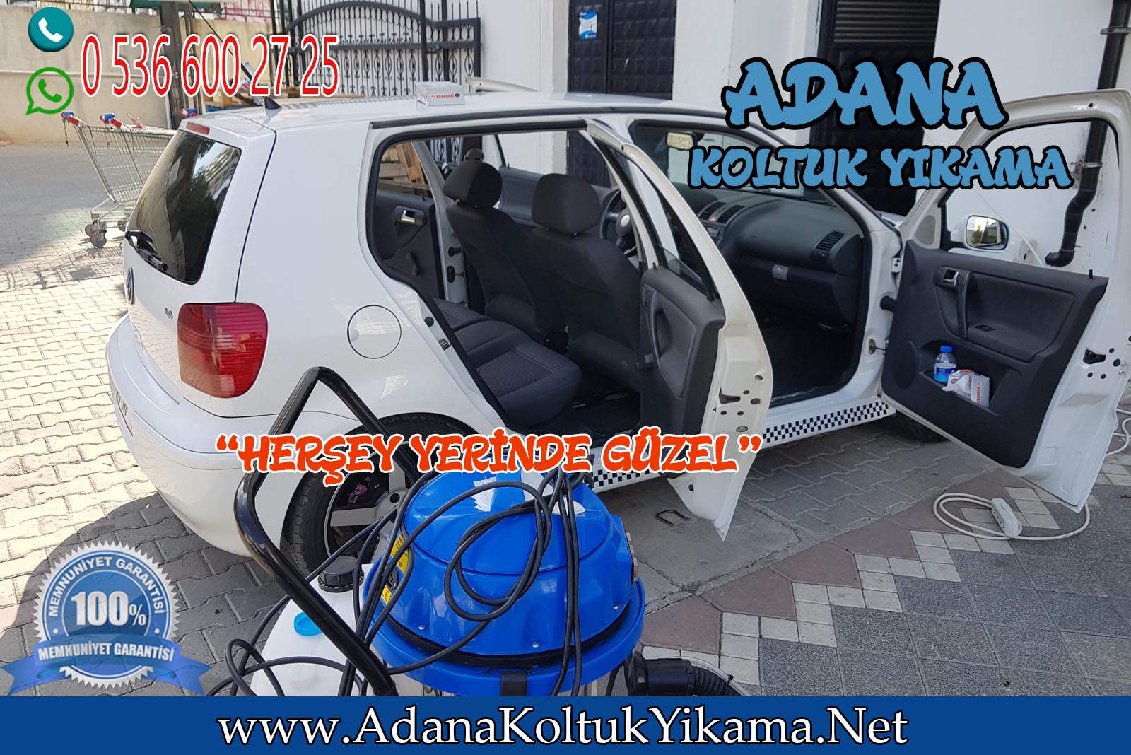 Adana Araç Koltuk Yıkama Volkswagen Polo