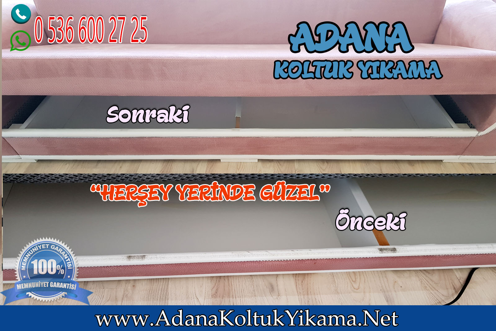 Adana Balcalı Toki Koltuk Yıkama