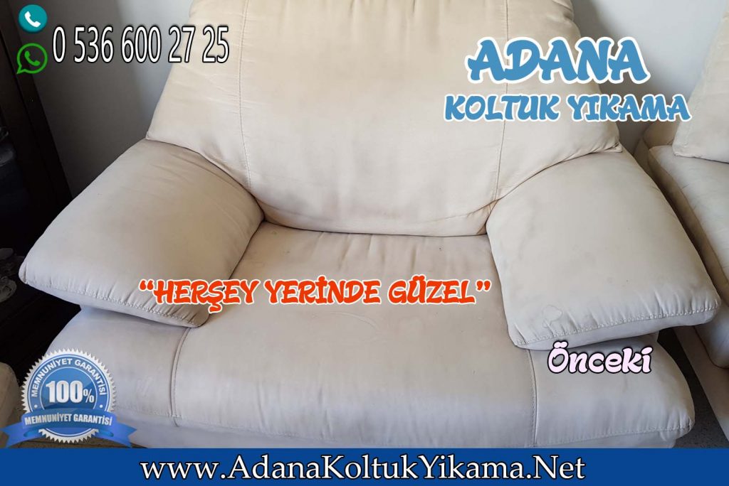 Adana Yüreğir Koltuk Yıkama