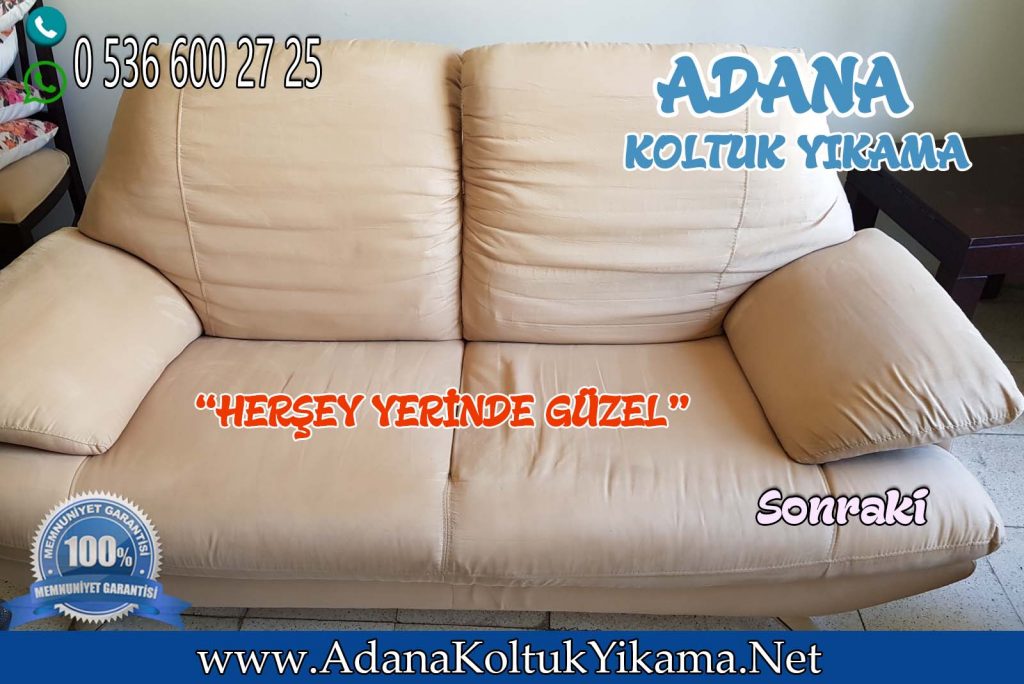 Adana Yüreğir Koltuk Yıkama