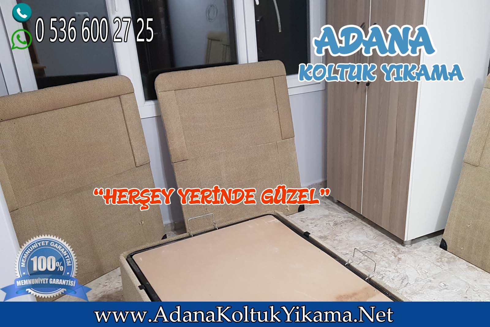 Adana Koltuk Yıkama + Anka Kız Yurdu + Yatak + Baza Yıkama