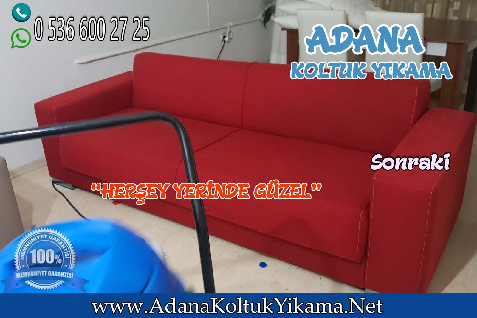 Adana Çekyat Yıkama ( Gazipaşa ) Adana Koltuk Takımı Yıkama