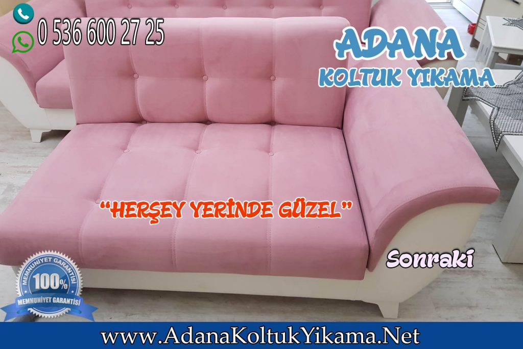 Adana Koltuk Yıkama - Pınar Mahallesi L Koltuk Yıkama