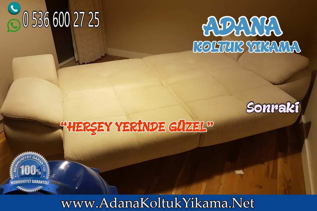 Adana Koltuk Yıkama Pınarlı Bahçe Sitesi Çukurova Koltuk Yıkama