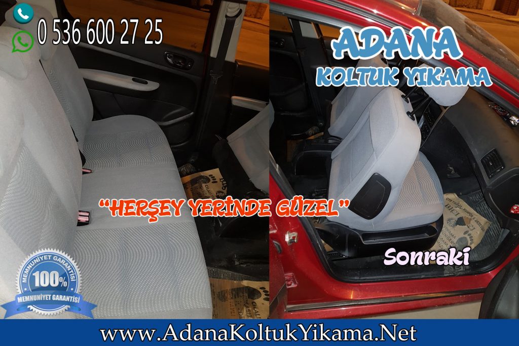 Adana Oto Koltuk Yıkama Peugeot 206