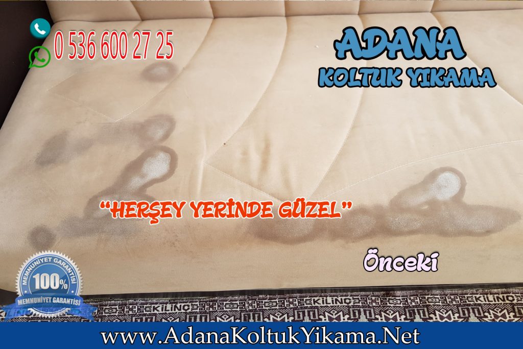 Adana Yüreğir Koltuk Yıkama