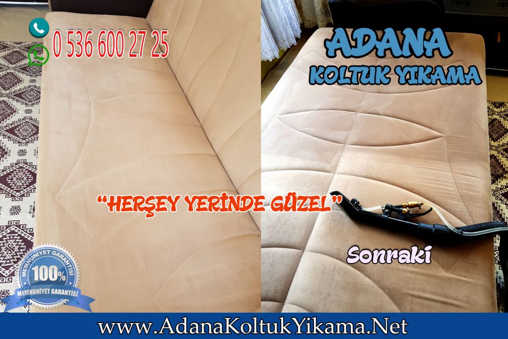 Adana Yüreğir Koltuk Yıkama