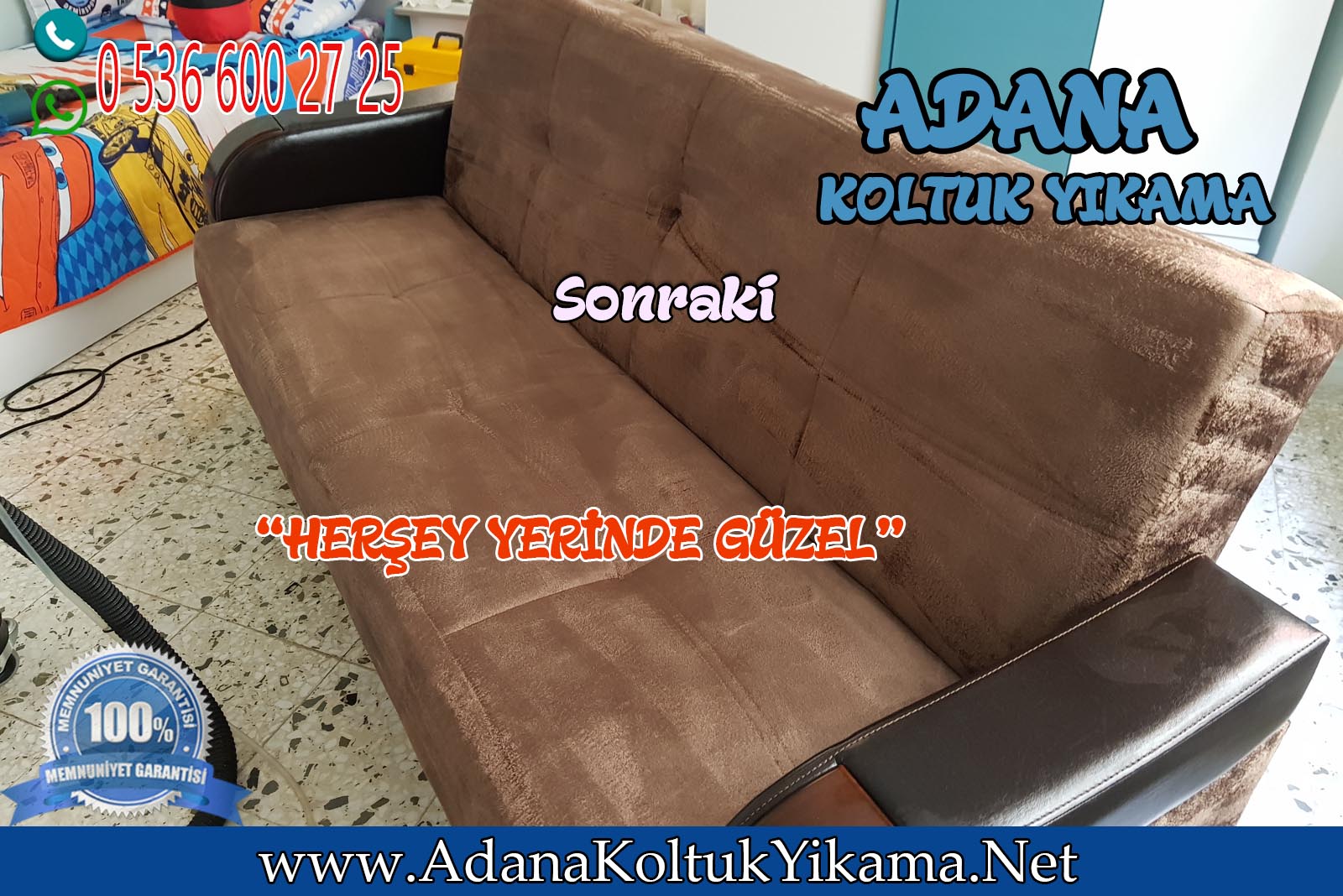 Adana Sarıçam Belediyesi Civarı Çekyat Yıkama